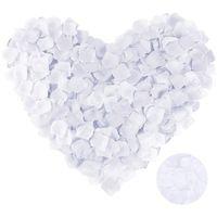 Beyaz Renk Gül Yaprağı - 10 Paket 1000 Adet