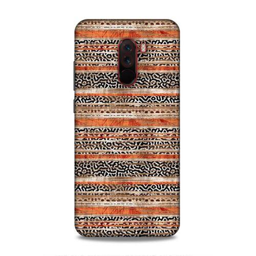 Xiaomi Pocophone F1 Uyumlu Kılıf Romans (16) Kalın Kılıf Leopar