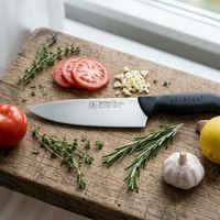 Sürbisa 61180 Şef Aşçı Bıçağı Sürmene Bıçağı Paslanmaz Çelik Profesyonel Et Kesim Doğrama İçin 34 Cm