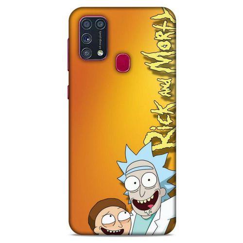 Samsung Galaxy M31 Uyumlu Kılıf Rick And Morty (15) Antişok Kılıf Harry Herpson