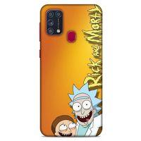 Samsung Galaxy M31 Uyumlu Kılıf Rick And Morty (15) Antişok Kılıf Harry Herpson