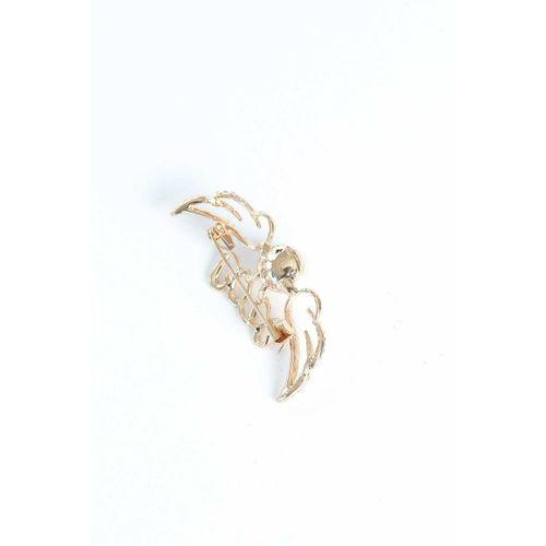 Zirkon Taşlı Metal Broş