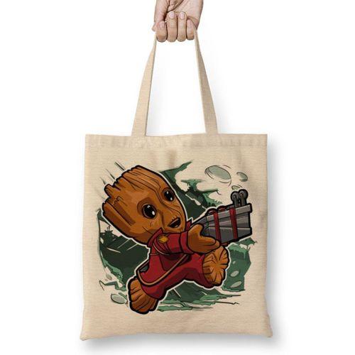 Baby Groot Super Tiny Groot Bez Çanta Uzun Saplı