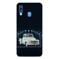 Lopard Samsung Galaxy A40 Uyumlu Kılıf PickUpX (12) Koruyucu Silikon Su Yeşili