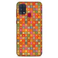 Yılbaşı Süsleri 09 Samsung Galaxy M31 Kılıf Silikon Kapak