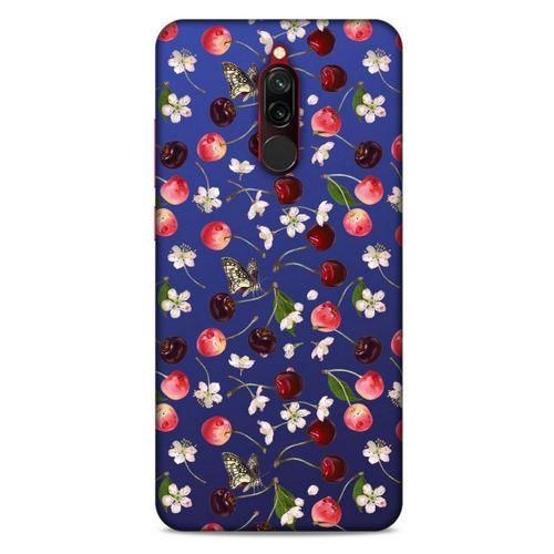 Frutix Kiraz 02 Xiaomi Redmi 8 Kılıf Desenli Silikon