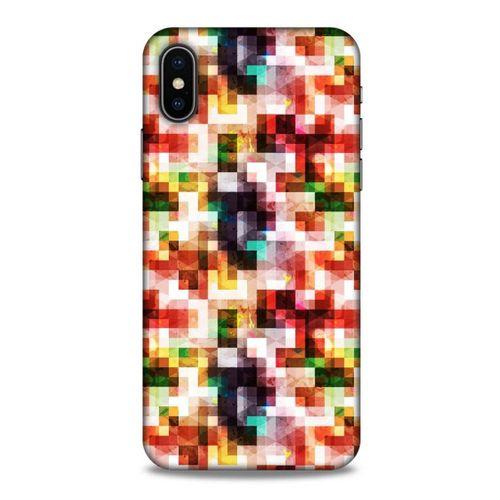 Geometrix 16 Apple iPhone XS Kılıf Silikon Kapak