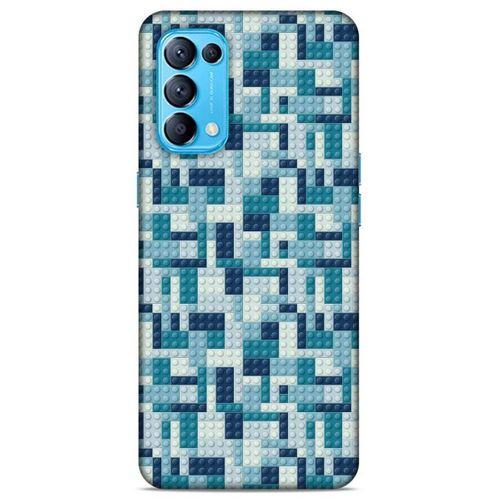 Lopard Oppo Reno 5 5G Uyumlu Kılıf BloX (42) Rugged Armor Kılıf Açık Mavi