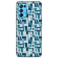 Lopard Oppo Reno 5 5G Uyumlu Kılıf BloX (42) Rugged Armor Kılıf Açık Mavi