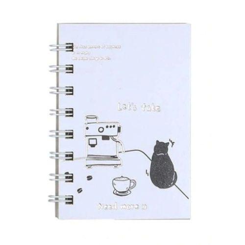 Papirüs Qıaomu Not Defteri A7 Çizgili Spiralli 80 Yaprak 86X114Mm - 2 adet