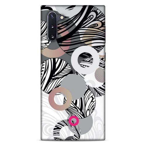 Lopard Samsung Galaxy Note 10 Uyumlu Kılıf Soyut Sanat (42) Desenli Rugged Armor Kılıf