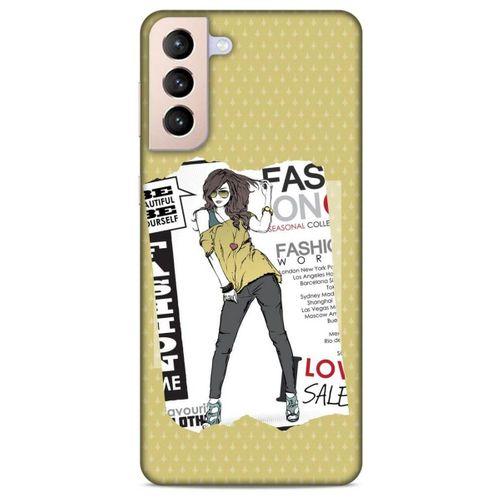 Lopard Samsung Galaxy S21 Plus Uyumlu Kılıf Sokak Modası (29) Arka Koruma Kılıfı