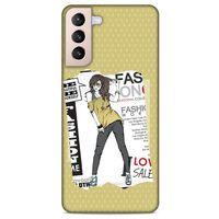 Lopard Samsung Galaxy S21 Plus Uyumlu Kılıf Sokak Modası (29) Arka Koruma Kılıfı