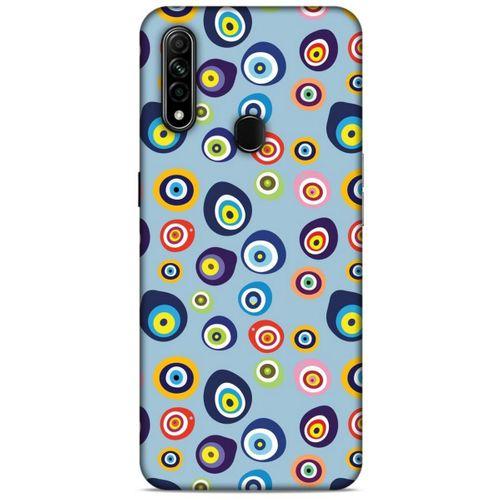 Nazarium (24) Desenli Silikon Kapak Oppo A31 Kılıf