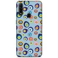 Nazarium (24) Desenli Silikon Kapak Oppo A31 Kılıf