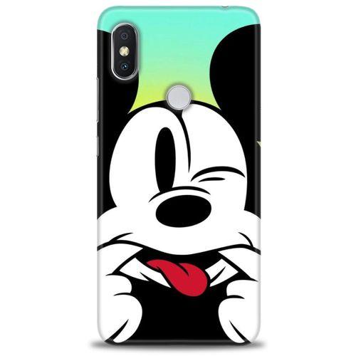 Xiaomi Redmi Note 6 Pro Kılıf HD Baskılı Kılıf - Disneyy + Tam Ekran Koruyucu