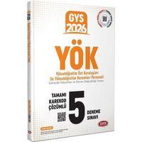 YÖK Üst Kuruluşları ile YÖK Personeli GYS Tamamı Çözümlü 5 Deneme Sınavı Data Yayınları