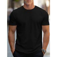 Erkek Kısa Kollu Bisiklet Yaka Iki Iplik Tişört