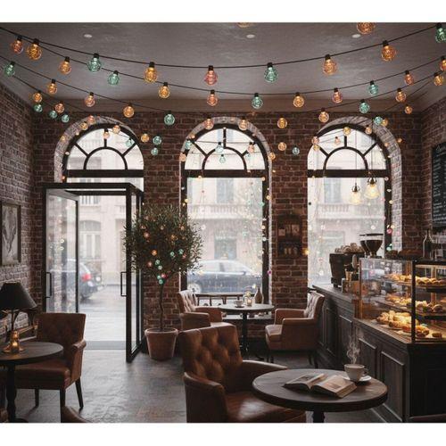 Kristal Top Gün Işığı Dekoratif Işık 5 Metre 28 Led