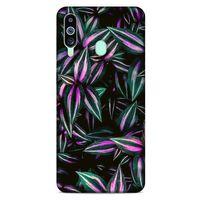 Lopard Samsung Galaxy M40 Uyumlu Kılıf Bahar (28) Arka Kapak Pembe Yeşil