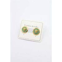 Vs Çelik Küpe - Yeşil