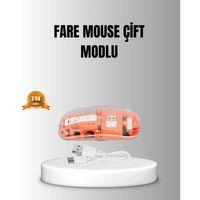 Çift Modlu Kablosuz Bluetooth 5.0 + 2.4ghz Mouse – 3 Cihaz Bağlantılı, Hızlı Geçiş Düğmeli