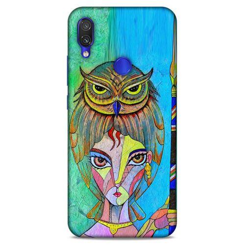 Lopard Xiaomi Redmi Note 7 Pro Uyumlu Kılıf Sürreal Yüzler ♀ (39) Liquid Crystal Kılıf Baskılı
