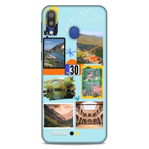 Lopard Samsung Galaxy M20 Uyumlu Kılıf Şehirli ※ (30) Hakkari Silicone Case
