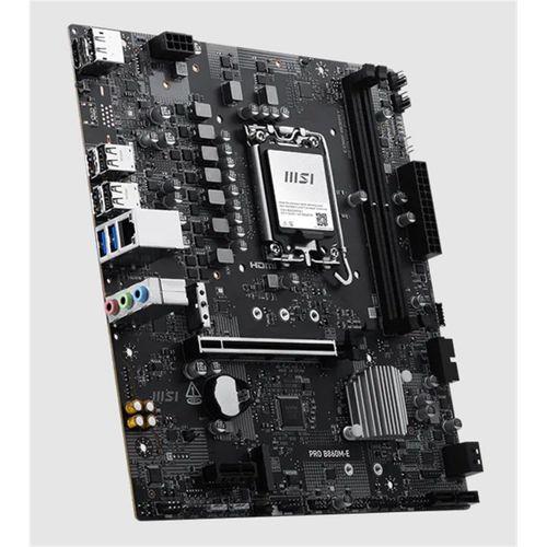 MSI PRO B860M-E DDR5 9066MHZ 1XHDMI 1XDP 2XM.2 USB MATX 1851P(INTEL ULTRA PROCESSORS SERIES 2)