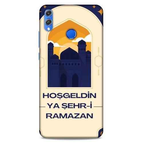 Lopard Huawei Honor 8x Uyumlu Kılıf Ramazan (17) Baskılı Tasarım Kılıf