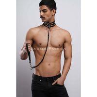 Erkek Choker - Tasma Set, Choker Harness Takım, Erkek Partywear
