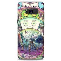 Samsung Galaxy S8 Uyumlu Kılıf Rick And Morty (48) Bumper Kılıf Decoy Jerrys