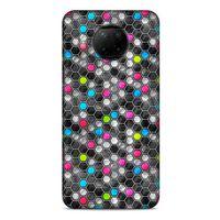 Lopard Xiaomi Redmi Note 9 Pro 5G Uyumlu Kılıf Geometrix (13) Silikon Kap