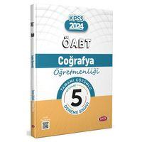 2024 ÖABT Coğrafya Öğretmenliği Tamamı Çözümlü 5 Deneme Sınavı Data Yayınları