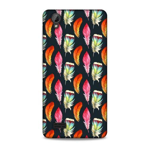 Vestel Venüs V5 Kılıf Desenli Özel Seri Tüyler (49) Ultra Silikon Kılıf