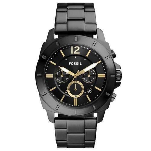 Fossil FBQ2818 Quartz Çelik Siyah 45 mm Erkek Kol Saati