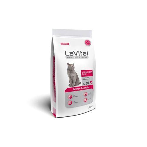 La Vital Lavital Sterilised Somon Balıklı Kısırlaştırılmış Kuru Kedi Maması 1.5 Kg