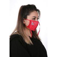 Gümüş İyonlu Boyundan Askılı Yıkanabilir Baskılı Maske A-3B