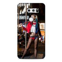 LG K50S Uyumlu Kılıf Harley Quinn (24) Darbe Emici Kılıf Kiraz kırmızısı