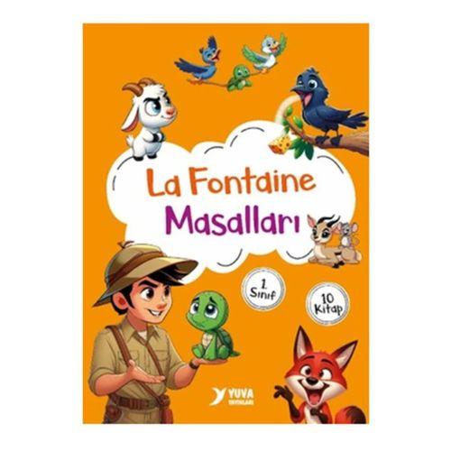 Yuva La Fontaine Masalları 1.Sınıf Hikaye Seti 10Lu 16şar syf