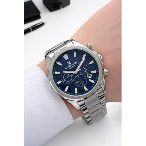 Daniel Klein İtalyan Tasarım Bilekli Hediyeli 2 Yıl Garantili Çelik Kordon Erkek Kol Saati Y10997.3