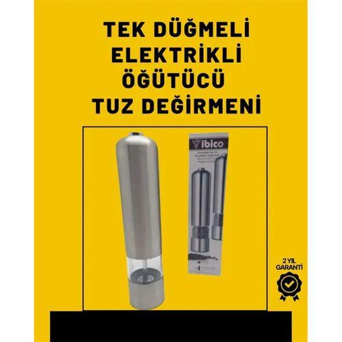 Pil İle Çalışan Elektrikli Baharat Öğütme Cihazı Ergonomik Şeffaf Gövde