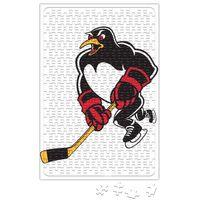 Black Pittsburgh Penguins Puzzle 240 Parça Yapboz