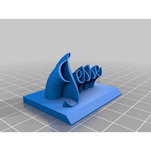 My Customized Süpürme 2 Satırlı İsim Plakası Metin 3D Baskı (Bu ürün Sadece Plastik parçadır - Almadan Önce Soru Sorabilirsiniz)