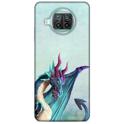 Xiaomi Mi 10T Lite 5G Kılıf Dragons (19) Kılıfları Mavi Ejderha