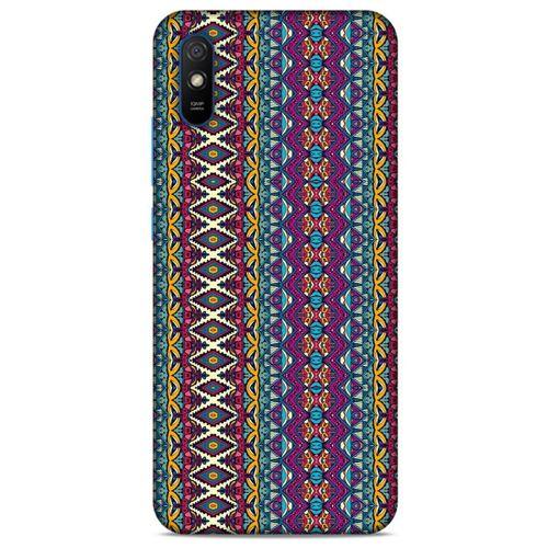 Ethnic Culture (95) Xiaomi Redmi 9A Kılıf Silikon Kapak Desenli