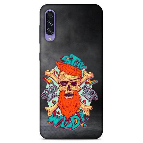 Lopard Samsung Galaxy A50s Uyumlu Kılıf Tattoo's (33) Hybrid Kılıf Stay Wild