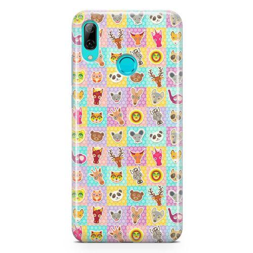 Huawei P Smart 2019 Kılıf Peluş Oyuncaklar Arka Kapak Koruma Desenli Full Koruyucu