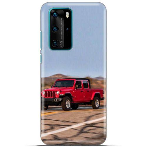 Lopard Huawei P40 Pro Uyumlu Kılıf PickUpX (41) Tank Kılıf Kırmızı