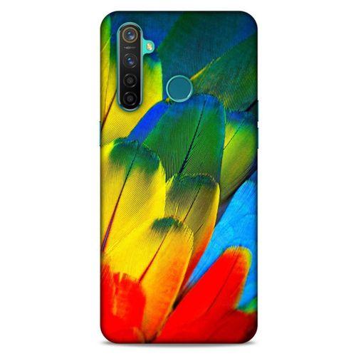 Oppo Realme 5 Pro Kılıf Desenli Özel Seri Tüyler (3) Kapak